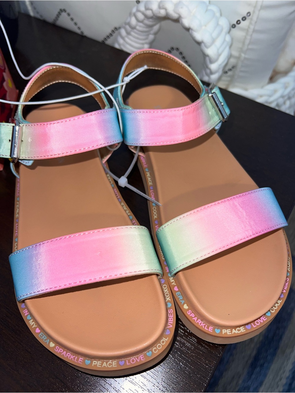 Girls Steve Madden sandals